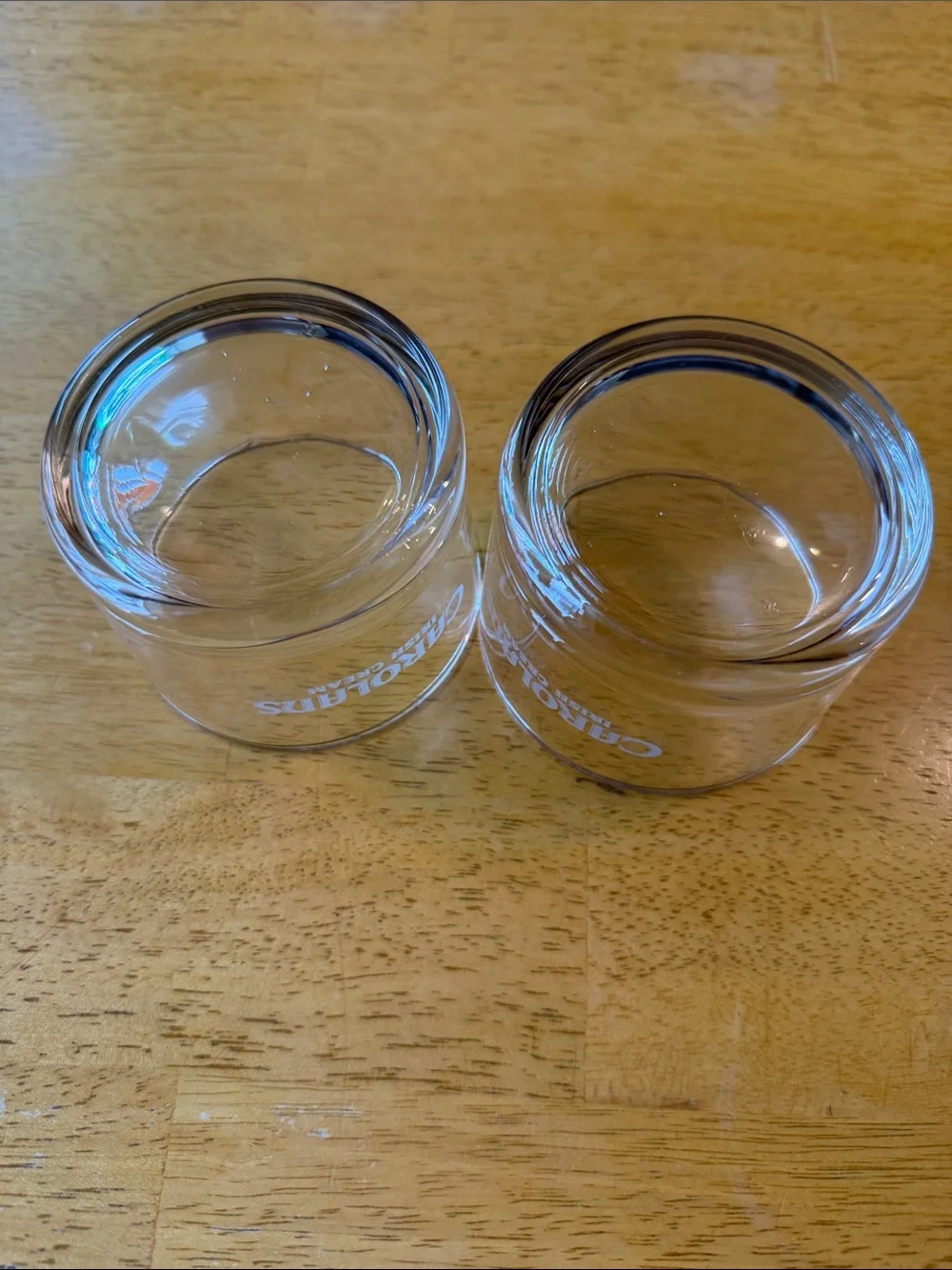 Irish Cream Clear Glass Ramekin Set - Clear